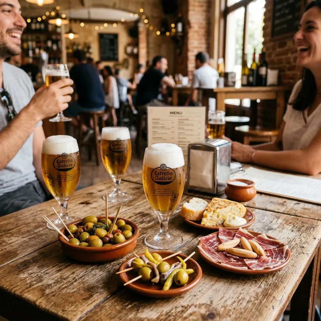 Aperitivo servido en Tapas y Pintxos Goya