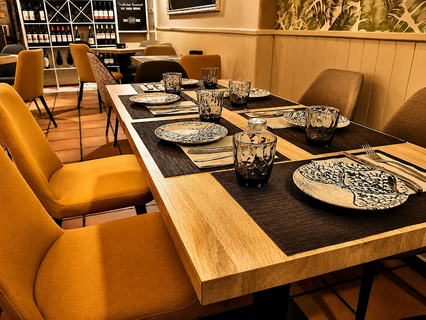 Mesa para dos en Tapas y Pintxos Goya de Móstoles