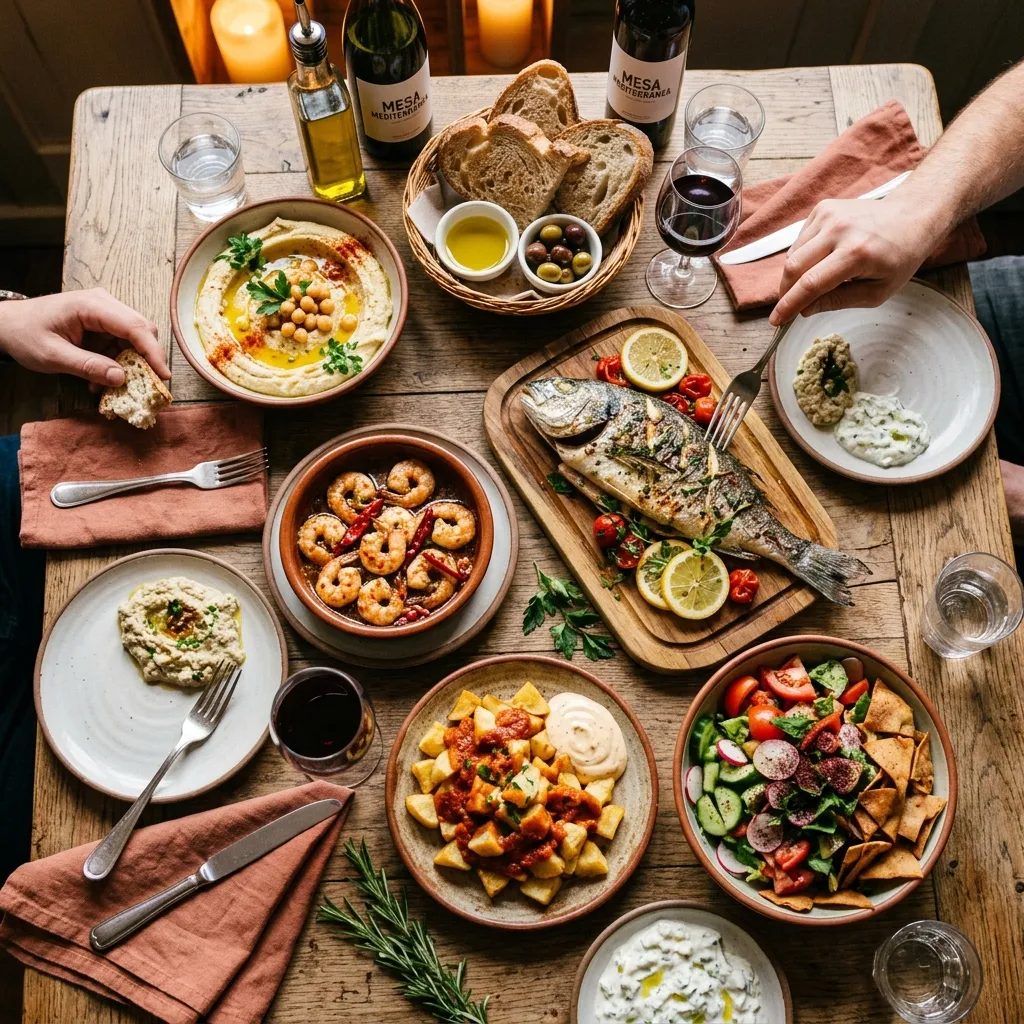 Platos para compartir en Tapas y Pintxos Goya